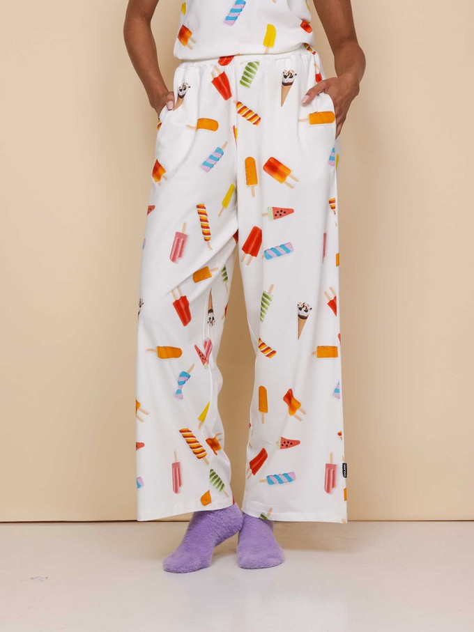 Popsicles Cropped T-shirt and Wide pants set Women from SNURK