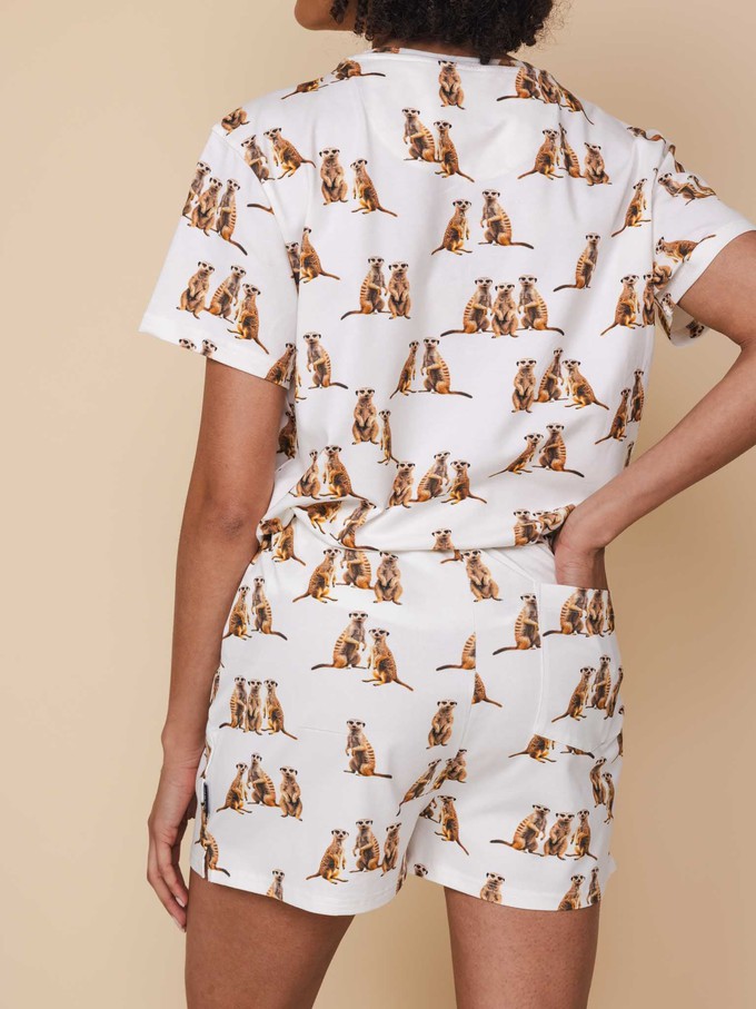 Meerkats T-shirt and Shorts set Women from SNURK