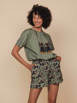 Binoculars T-shirt and Shorts set Women from SNURK