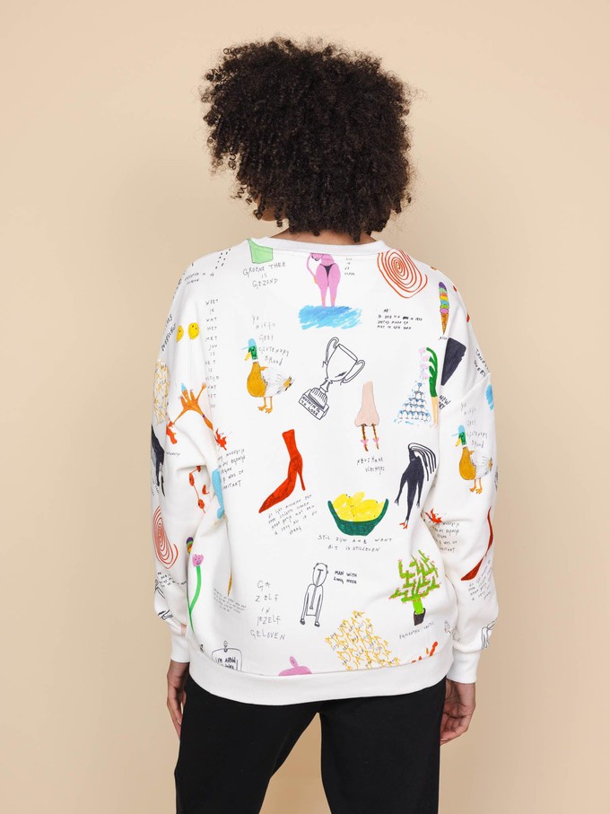 Rogier Roeters Oversized sweater Unisex from SNURK
