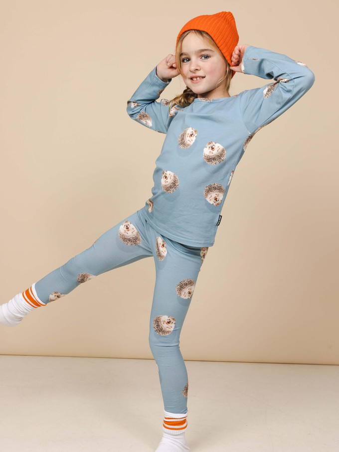 Hedgy Blue Legging Kids from SNURK