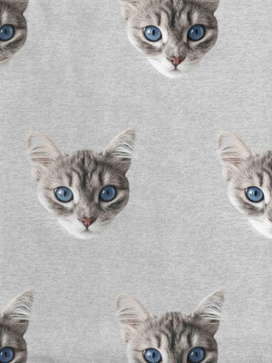 Ollie Cat T-shirt v-neck and Shorts set Women from SNURK