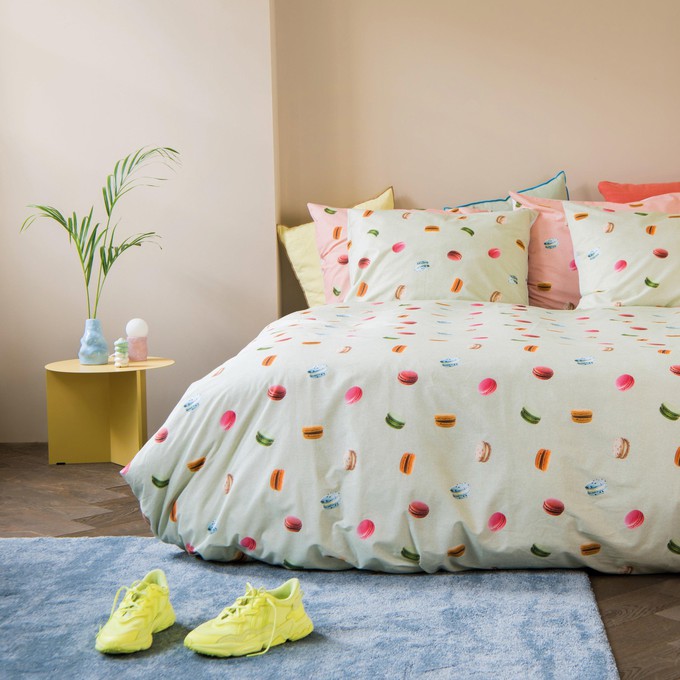 Macarons Green pillow case 60 x 70 cm from SNURK