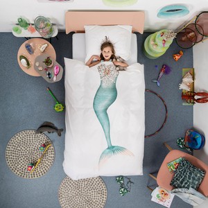 Mermaid pillow case 60 x 70 cm from SNURK