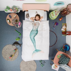 Mermaid pillow case 60 x 70 cm from SNURK
