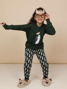 Penguin Xmas Sweater and Pants set Kids via SNURK