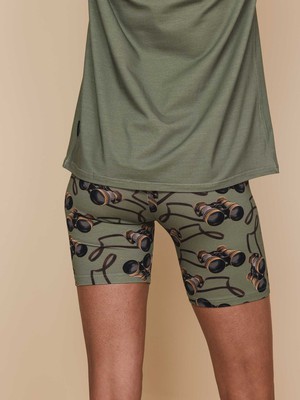Binoculars T-shirt and Bikershorts set Women from SNURK