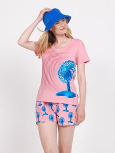 Fan-Tastic T-shirt v-neck Women via SNURK