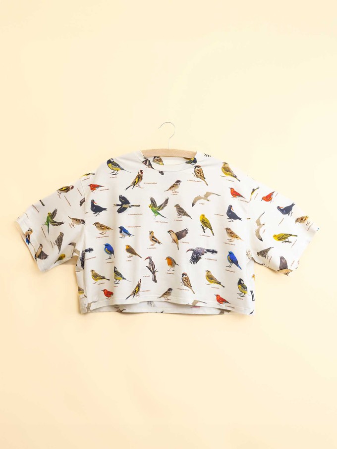 Bird Watching Cropped T-shirt and Shorts set Women from SNURK