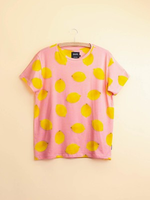 Lemon T-shirt and Bikershorts set Women from SNURK