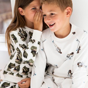 Dino sweater and pants for kids from SNURK