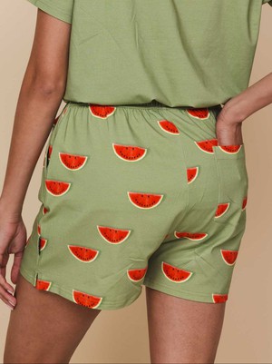 Watermelon Cropped T-shirt and Shorts set Women from SNURK