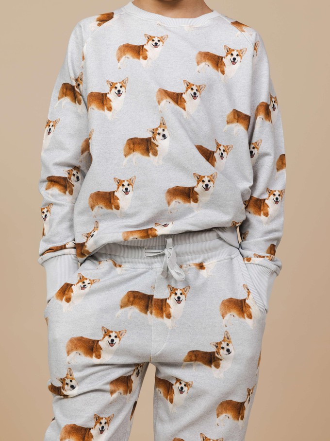 Corgi Time Sweater Kids from SNURK