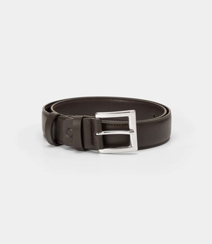 Classic Vegan Belt – Dark Brown from Solari Milano