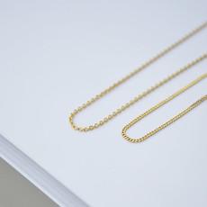 Chain Necklace - Gold 14k via Solitude the Label