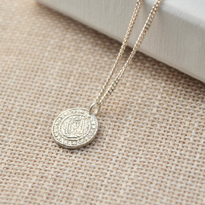 Coin Necklace - Silver from Solitude the Label