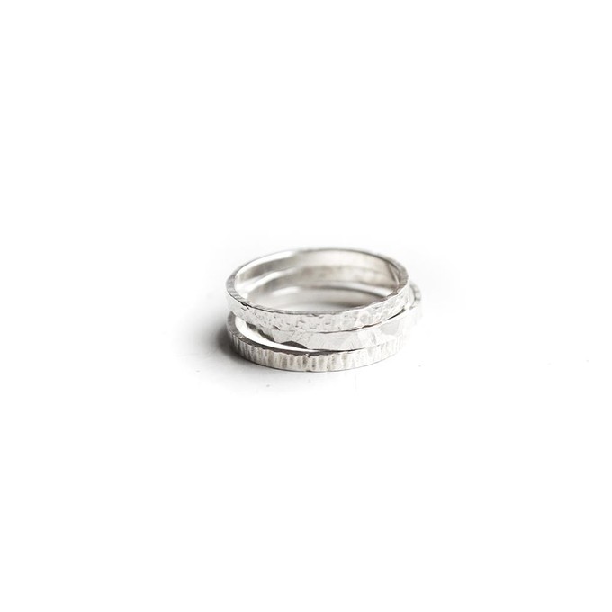 Element Rings (set of 3) - Silver from Solitude the Label