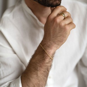 Gourmet Bracelet - Gold 14k from Solitude the Label