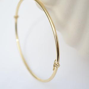 Round Bangle - 14k gold from Solitude the Label