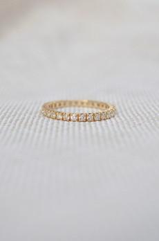 Laps Around The Sun Ring - Gold 14k & Diamonds via Solitude the Label