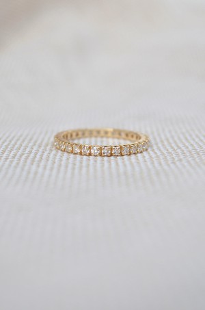 Laps Around The Sun Ring - Gold 14k & Diamonds from Solitude the Label