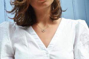 Sun Necklace - Gold 14k from Solitude the Label