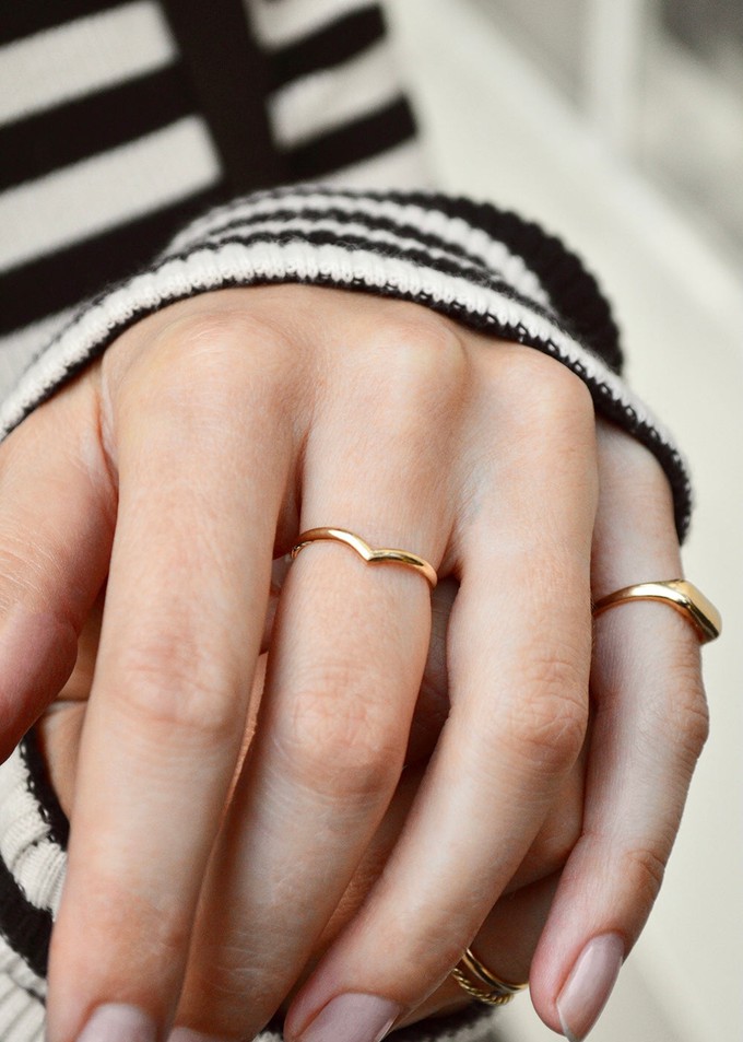 Vevey Ring - Gold 14k from Solitude the Label