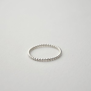 Dotted Ring - Silver from Solitude the Label