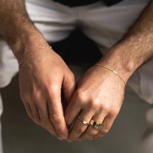 Gourmet Bracelet - Gold 14k from Solitude the Label