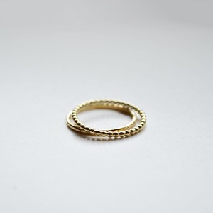 Hammered Ring - Gold 14k from Solitude the Label