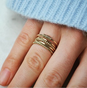 Plain Ring - Gold 14k from Solitude the Label