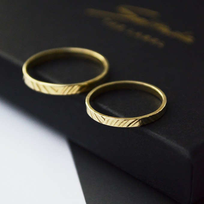 Motion Ring Unisex - Gold 14k from Solitude the Label