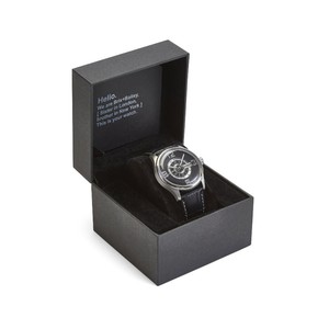 Brix + Bailey Triple Numbered Stainless Steel Watch from Sostter