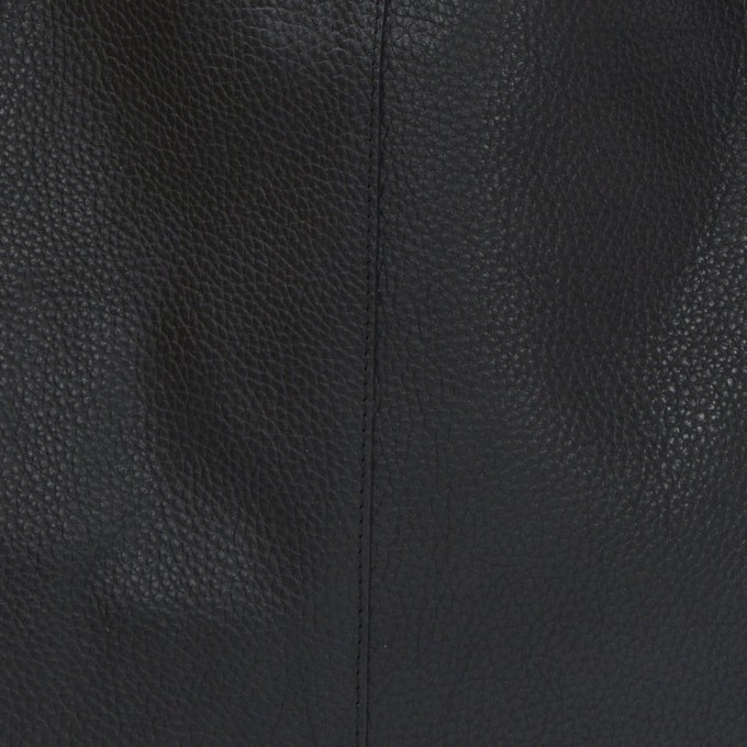 Black Leather Hobo Shoulder Bag - Brix + Bailey from Sostter