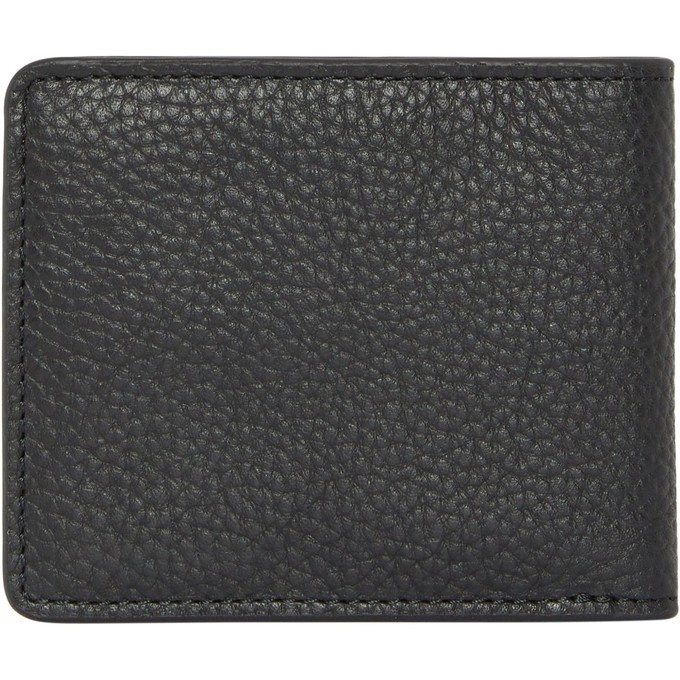 Men's Black Leather Wallet - Sustainable, Compact Design from Sostter