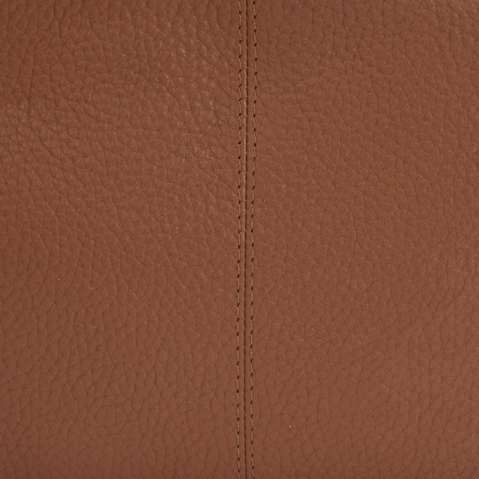 Tan Leather Hobo Bag with Drawcord & Complimentary Mini Bag from Sostter