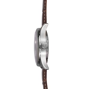 Warm Brown Triple Numbered Watch - Stainless Steel Case from Sostter