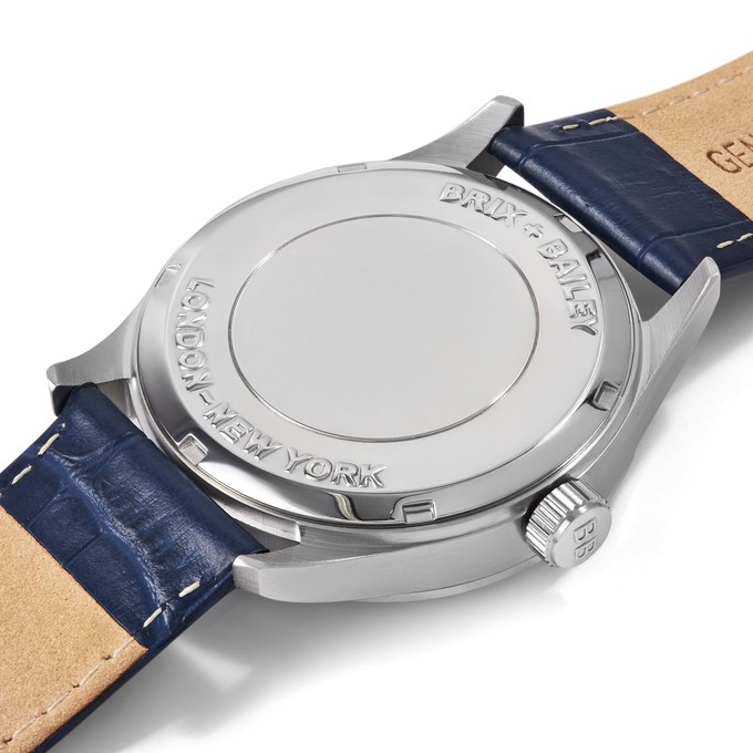 Brix + Bailey Simmonds Watch: Stainless Steel, Sapphire from Sostter