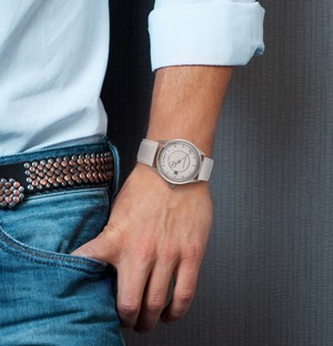 Marine Stainless Single-Hand Automatic Watch 40mm from Sostter