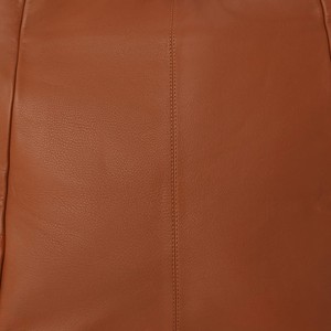 Camel Leather Zip Top Hobo Bag - Large, Boho Style from Sostter