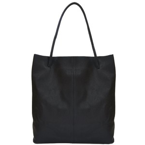 Black Leather Hobo Shoulder Bag - Brix + Bailey from Sostter