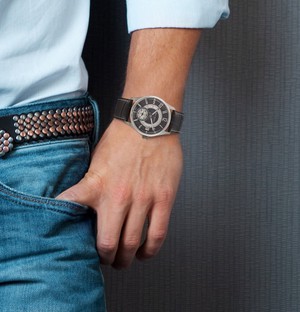 Brix + Bailey 316L Stainless Steel Quartz Watch 40mm from Sostter
