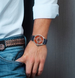 Brix + Bailey Simmonds Watch: Stainless Steel, Sapphire from Sostter