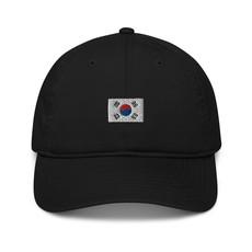 KOREAN FLAG BLACK DAD HAT via SSEOM BRAND