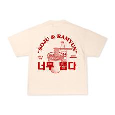 SOJU & RAMYUN TEE via SSEOM BRAND