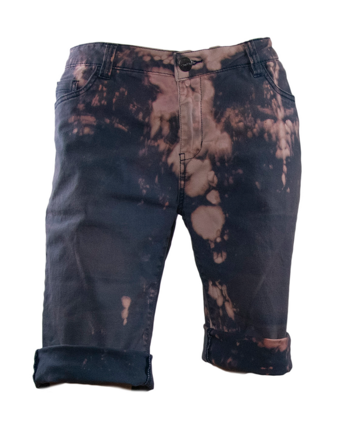 Splatter Print Shorts from Stephastique