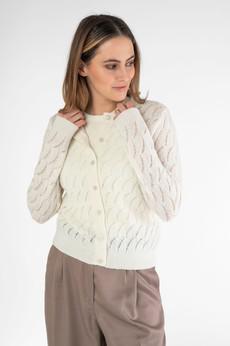 Fine knit cardigan made of alpaca &amp; merino wool via STORY OF MINE