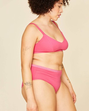 Organic Cotton Triangle Soft Bra in Aurora from Subset
