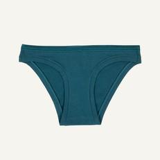 Organic Cotton Low-Rise Bikini in Meridian via Subset