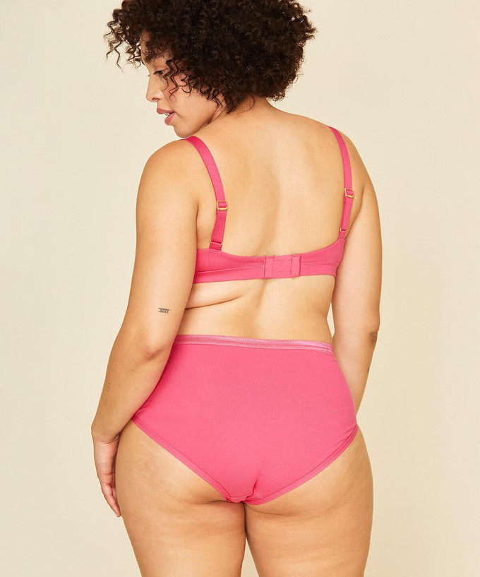 Organic Cotton Triangle Soft Bra in Aurora from Subset